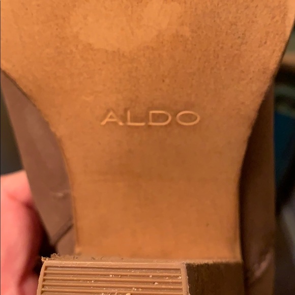 ALDO Suede Zip Boots 10 - Picture 8 of 10